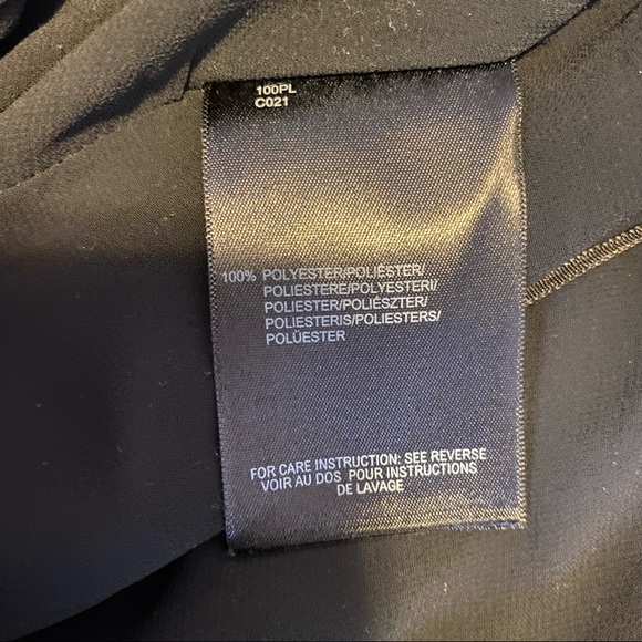 Mexx women’s black tiered sheer ruffle mini skirt - size 14 - Picture 12 of 13